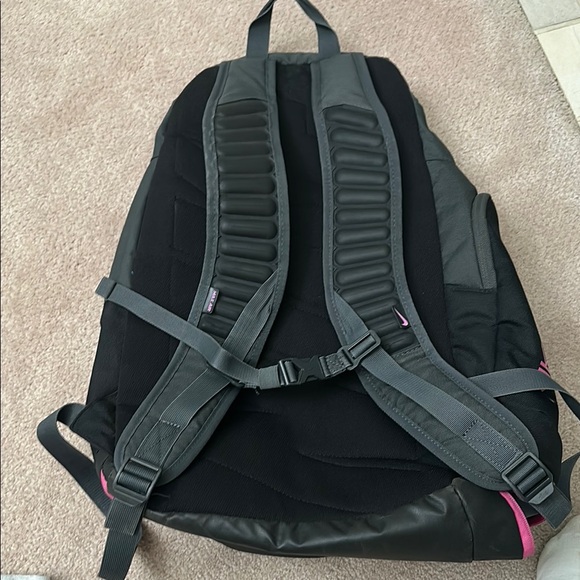 Nike Black Backpack with Pink Accents - Picture 4 of 7